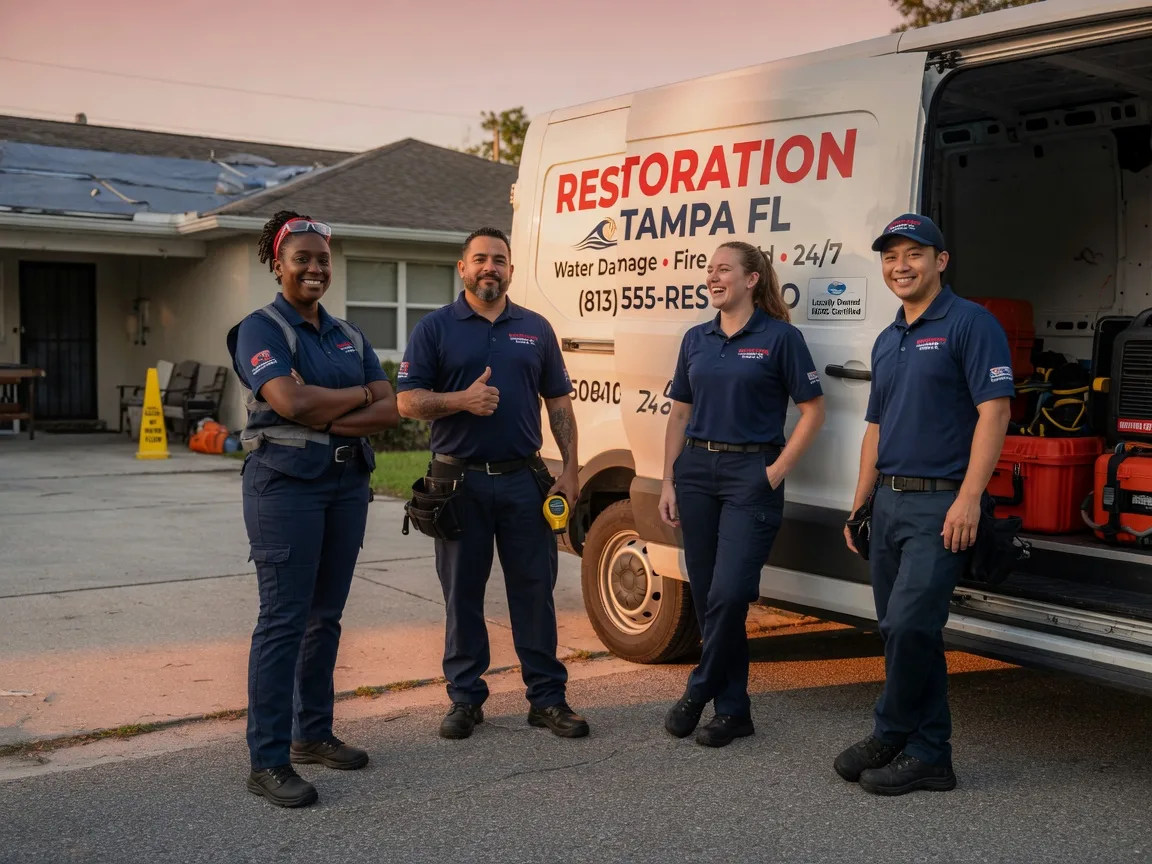 Water Damage Restoration company in New Madison, OH